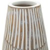 Vaso "Hanoi" Mauro Ferretti Ø17x47 cm bianco opaco