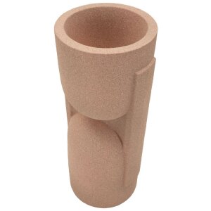 Supporto per vaso esterno Mauro Ferretti "Nui" 38x36x91 cm Rosso