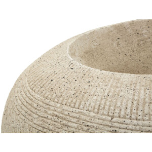 Mauro Ferretti Pflanzgefäß STONE für den Außenbereich Grau 54.5x42.5x30cm