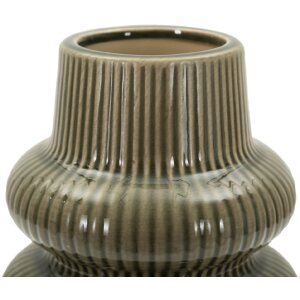 Mauro Ferretti Vase HARMONY Keramik Grün Ø13x25cm