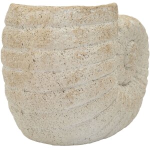 Mauro Ferretti Vase SHELL SAND Beige 33x19x23cm