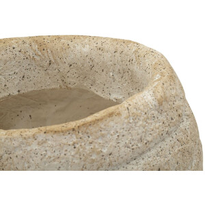 Mauro Ferretti Vase SHELL SAND Beige 33x19x23cm