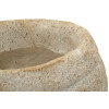 Mauro Ferretti Vase SHELL SAND Beige 33x19x23cm