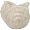 Vaso SHELL SAND Beige 35x23x18 cm di Mauro Ferretti
