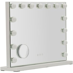 Specchio da tavolo Mauro Ferretti HOLLYWOOD LED 55x14x43...