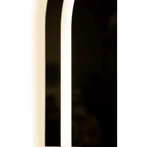 Specchio da parete LED SIMPLE Ovale Mauro Ferretti 60x3,5x80 cm