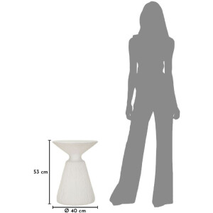 Mauro Ferretti Beistelltisch CONE Ø40x53 cm