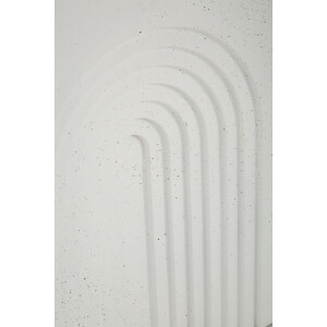 Mauro Ferretti Beistelltisch ARC Creme 40.5x40.5x50.5cm