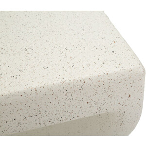 Mauro Ferretti Beistelltisch Z 34x34x45 cm Creme