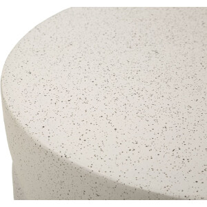 Mauro Ferretti Beistelltisch History Ø33,5x48,5 cm Creme