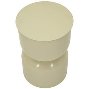 Mauro Ferretti Beistelltisch OYI Ø31x46 cm Creme