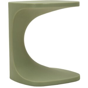 Tavolino laterale Mauro Ferretti Ibiza Verde 42x42x52 cm plastica