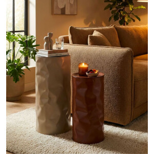 Mauro Ferretti Beistelltisch Set Norimberga Ø30x70...