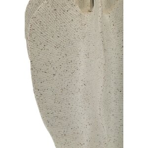 Lampada da tavolo Mauro Ferretti Ester Ø40x63 cm Ivory Polyresin Ferro Tessuto