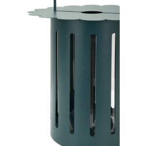 Lanterna Saturno Ottanio Mauro Ferretti Ø24x43 cm Metallo Vetro