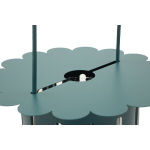 Lanterna Saturno Ottanio Mauro Ferretti Ø24x43 cm Metallo Vetro