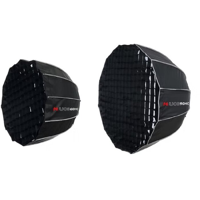 Octabox parabolica Falcon Eyes 60 cm UOB-60HC con griglia a favo e connettore Bowen