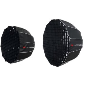 Octabox parabolica Falcon Eyes 60 cm UOB-60HC con griglia a favo e connettore Bowen