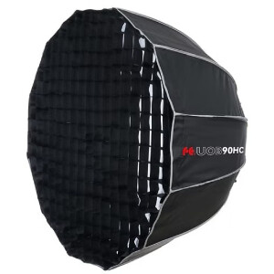 Octabox parabolica Falcon Eyes 60 cm UOB-60HC con griglia a favo e connettore Bowen