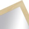Specchio MendeFrames H980 – 20x20 cm, cornice in legno massiccio, superficie opaca e porosa