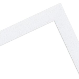 Cornice in legno massiccio MendeFrames H980 con profondità di inserimento 55 mm, colori naturale, bianco e nero, formati da 20x20 cm a 70x100 cm