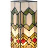 Colonna luminosa Tiffany a figure geometriche 12,5x35 cm