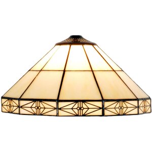 LumiLamp 5LL-3087 Paralume Tiffany Ø 32x16 cm...