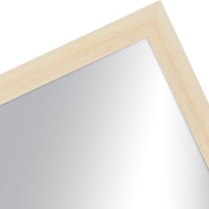 Specchio MendeFrames Serie H960 natur 18x24 cm con profilo a blocco 2 cm