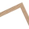 Cornice in legno MendeFrames 960 rovere 20x20 cm vetro museale