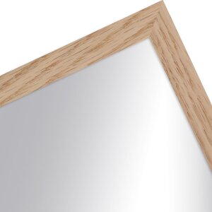 Specchio MendeFrames Serie H960 Rovere 20x20 cm Matt Non Trattato