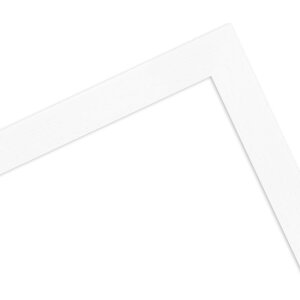 Cornice per foto MendeFrames 960 bianco marmorizzato 20x40 cm vetro museo