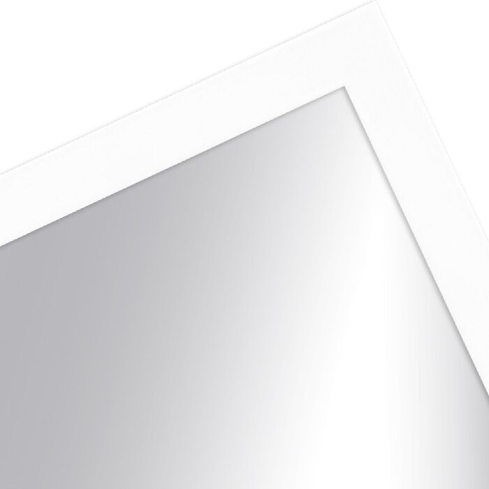 Specchio MendeFrames Serie H960 Bianco 20x60 cm Profilo Blocco 2 cm
