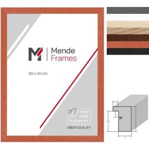 Cornice in legno MendeFrames 960 con profilo 2 cm, legno...