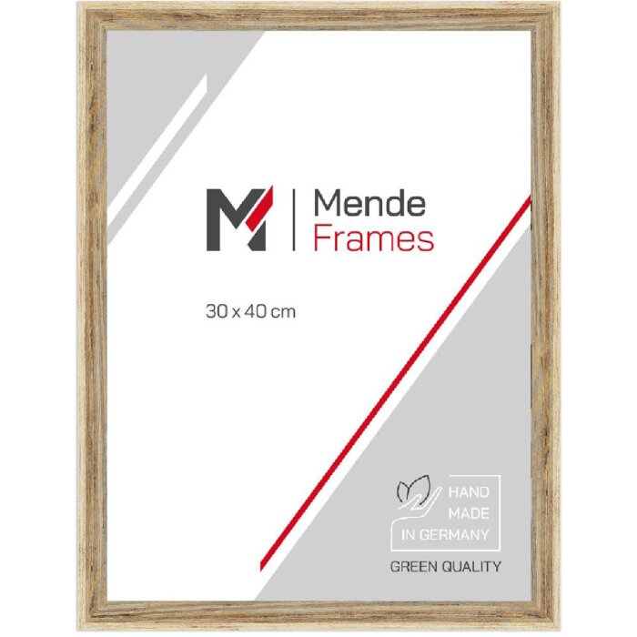 Cornice per foto MendeFrames H790 Strandhaus 45x60 cm natura vetro antiriflesso