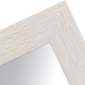 Specchio da parete MendeFrames H780 Strandhaus 30x60 cm bianco