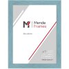 Cornice per foto MendeFrames H750 in legno massiccio 24x30 cm blu con vetro antiriflesso