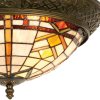Lampada da soffitto Tiffany 5LL-5349 di Clayre Eef
