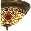 Lampada da soffitto in vetro 38 cm in vetro colorato