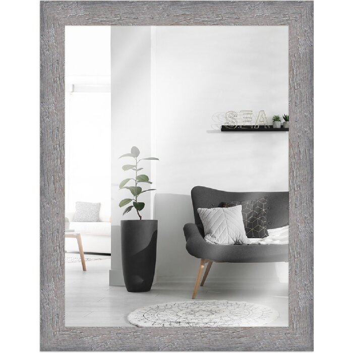 Specchio da parete MendeFrames H750 Grigio 15x21 cm