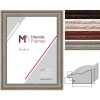 Cornice per foto MendeFrames H740 Shabby-Chic in legno massello 3,9 cm profilo