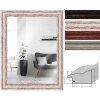 Specchio da parete MendeFrames H740 Shabby-Chic in legno massiccio 3,9 cm profilo