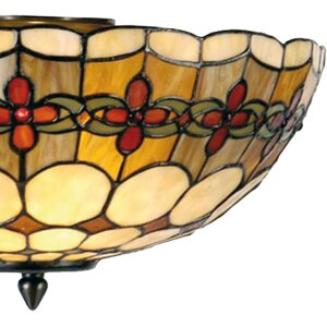 Plafoniera Tiffany 40 cm multicolore