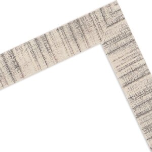 Cornice per foto MendeFrames H710 Shabby-Chic 18x24 cm crema vetro normale