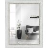 Specchio da parete MendeFrames H690 Vintage 40x40 cm bianco