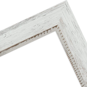 Cornice per foto MendeFrames H690 Vintage 50x60 cm bianco vetro artistico