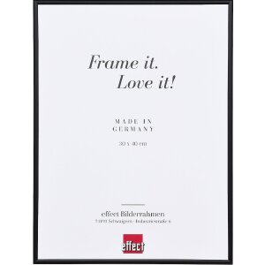 Cornice per foto in alluminio Effect B1 Sicurezza Classe B1 Nero o Argento 13x18-70x100 cm