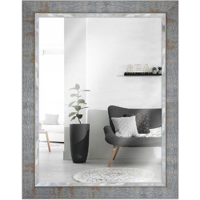 Specchio da parete MendeFrames H670 Industrial Grigio 20x40 cm