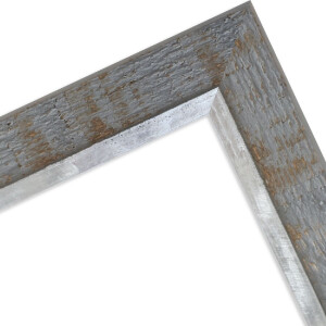 Cornice in legno MendeFrames H670 Industrial 40x40 cm grigio vetro artistico