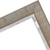 Cornice per foto in legno MendeFrames H670 Industriale 60x60 cm taupe vetro antiriflesso