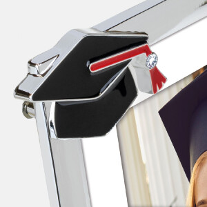 ZEP Columbia Portraitrahmen silber 13x18 cm Metallrahmen mit Passepartout